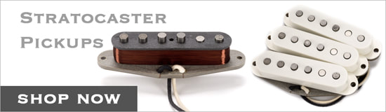Stratocaster Pickups Button Graphic